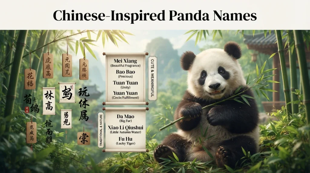 Chinese-Inspired Panda Names