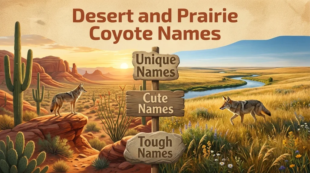 Desert and Prairie Coyote Names