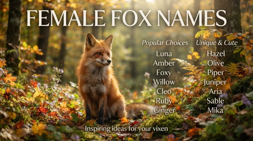 Female Fox Names