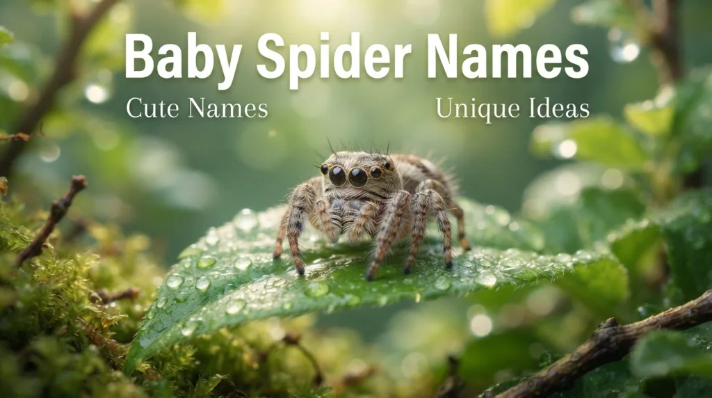Baby Spider Names