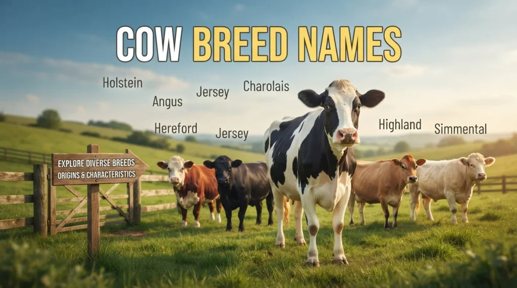 Cow Breed Names
