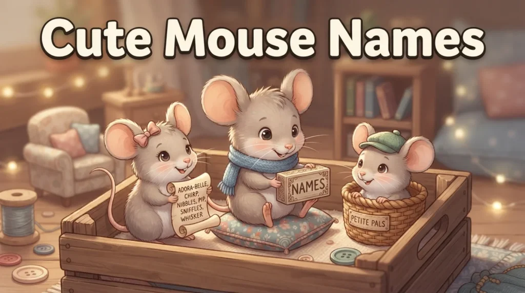 Cute Mouse Names