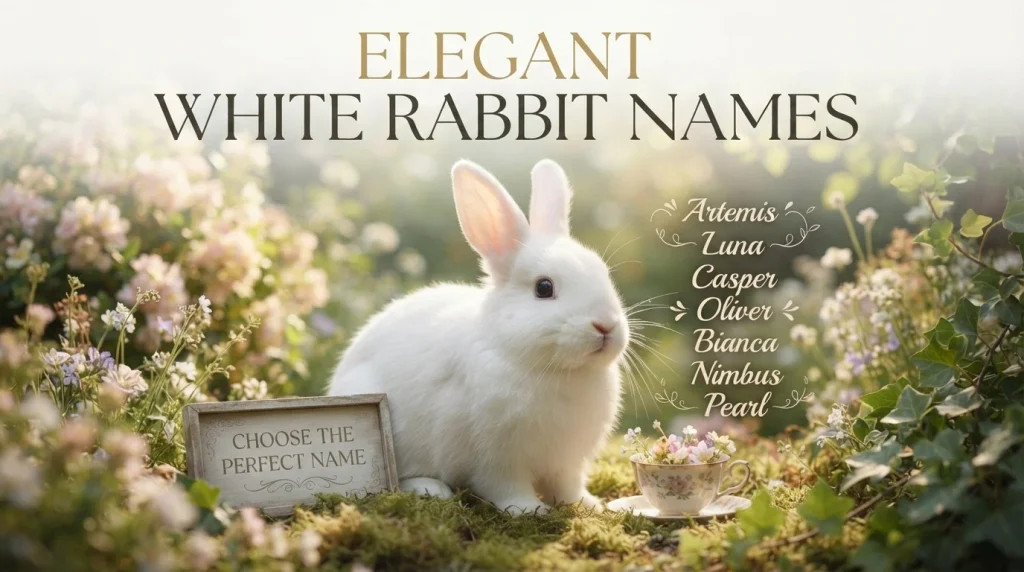 Elegant White Rabbit Names