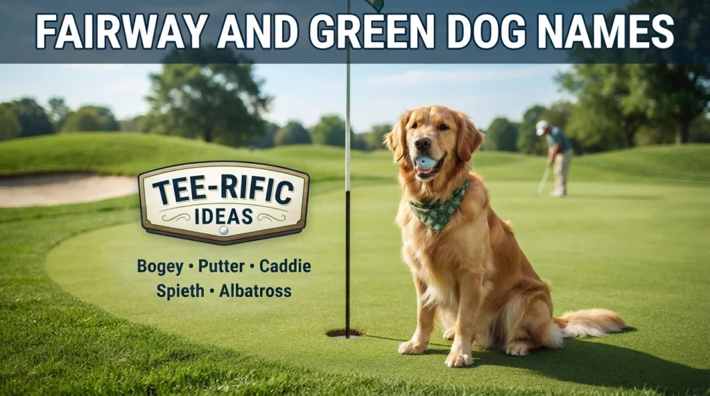Fairway and Green Dog Names