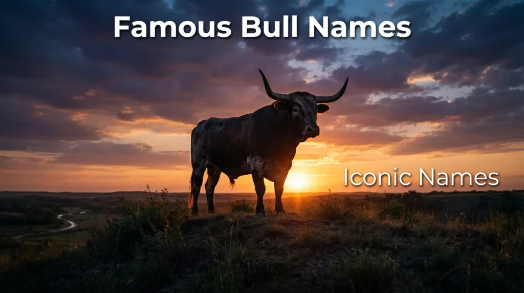 Famous Bull Names
