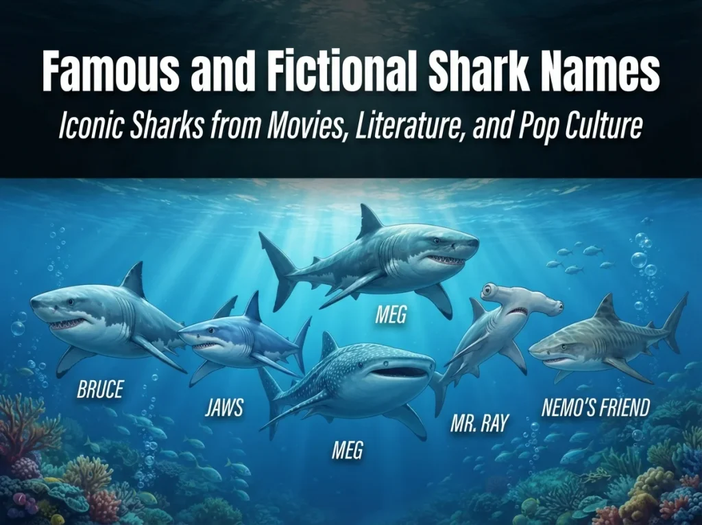 Famous and Fictional Shark Names