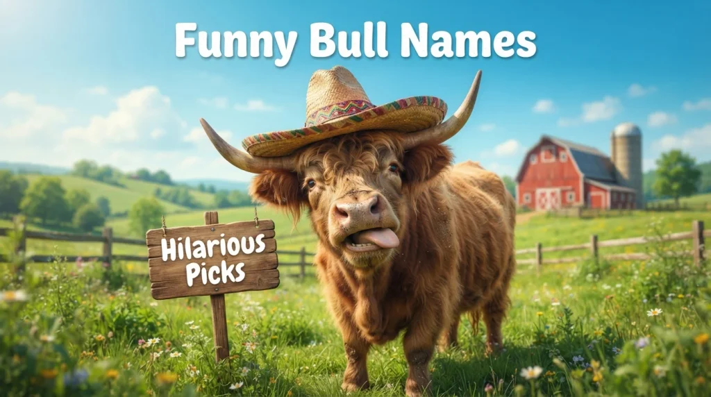 Funny Bull Names