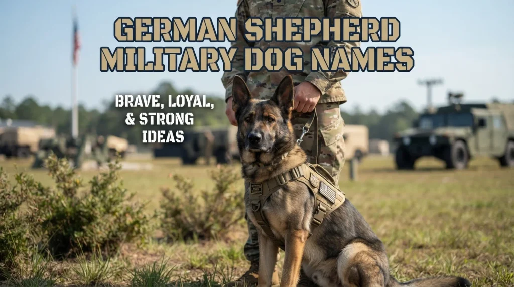 German Shepherd Military Dog Names