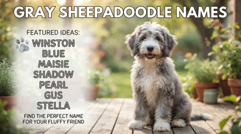 Gray Sheepadoodle Names
