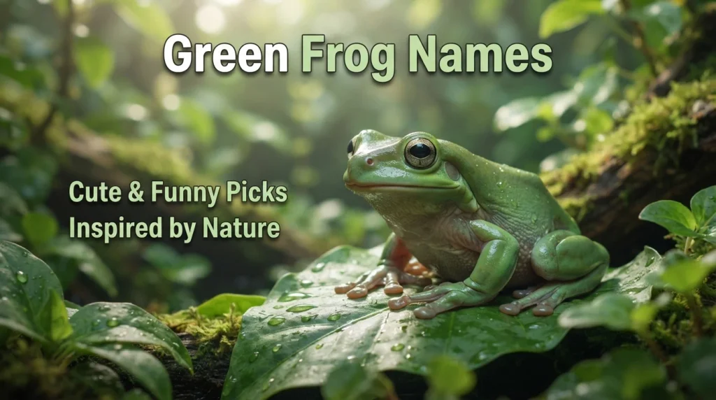 Green Frog Names