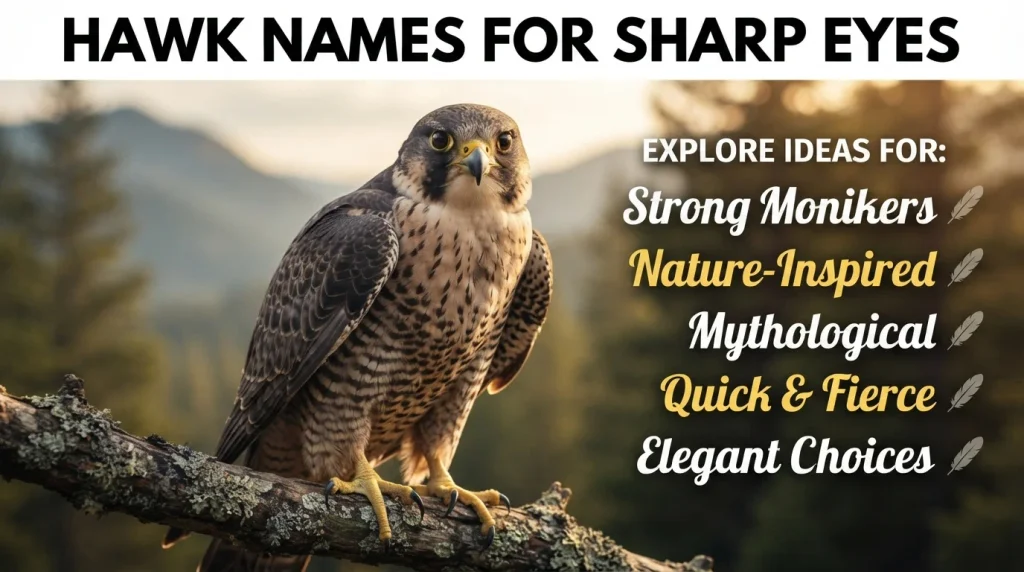 Hawk Names for Sharp Eyes