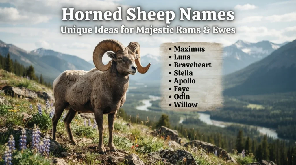 Horned Sheep Name
