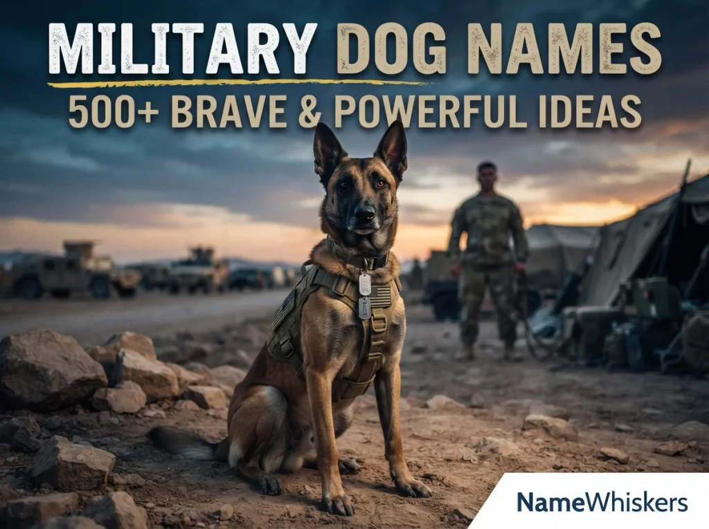 Military Dog Names