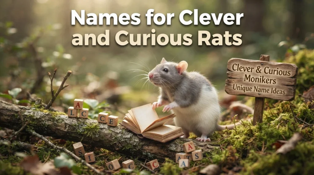 Names for Clever and Curious Rats