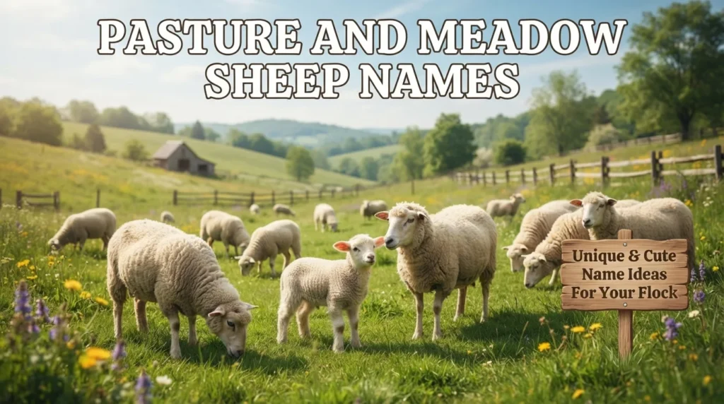 Pasture and Meadow Sheep Name