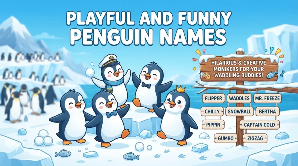 Playful and Funny Penguin Names