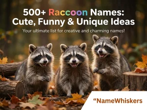 Raccoon Names