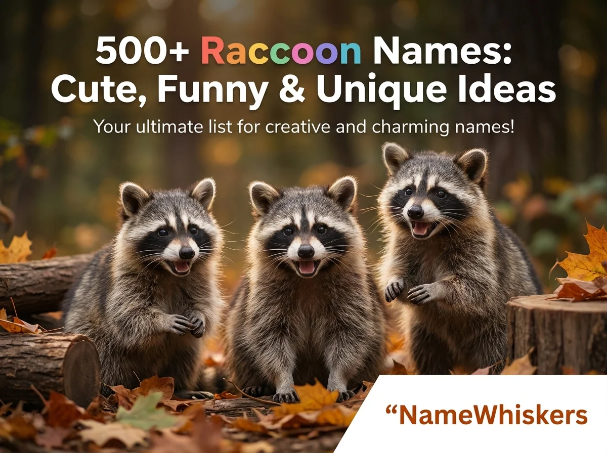 Raccoon Names