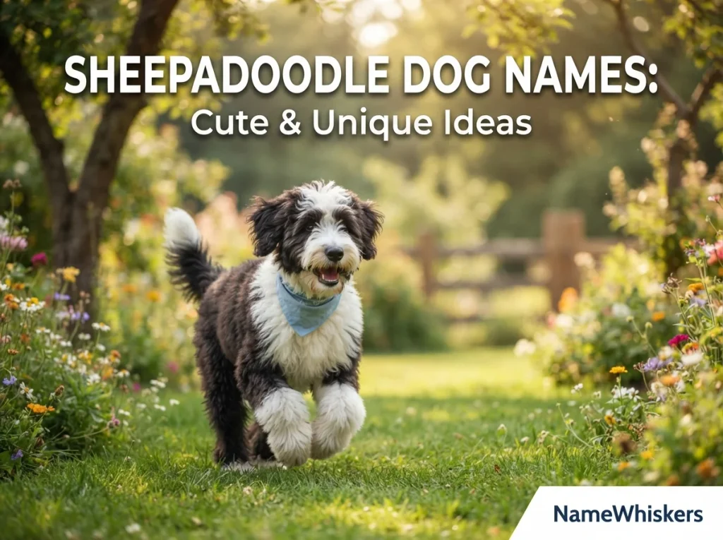 Sheepadoodle Dog Names