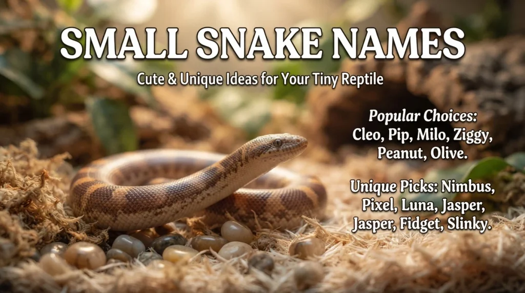 Small Snake Names