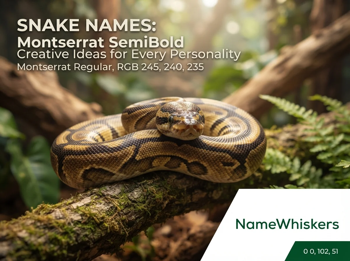 Snake name