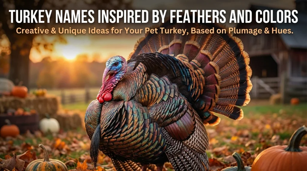 Turkey Names Inspired by Feathers and Colors
