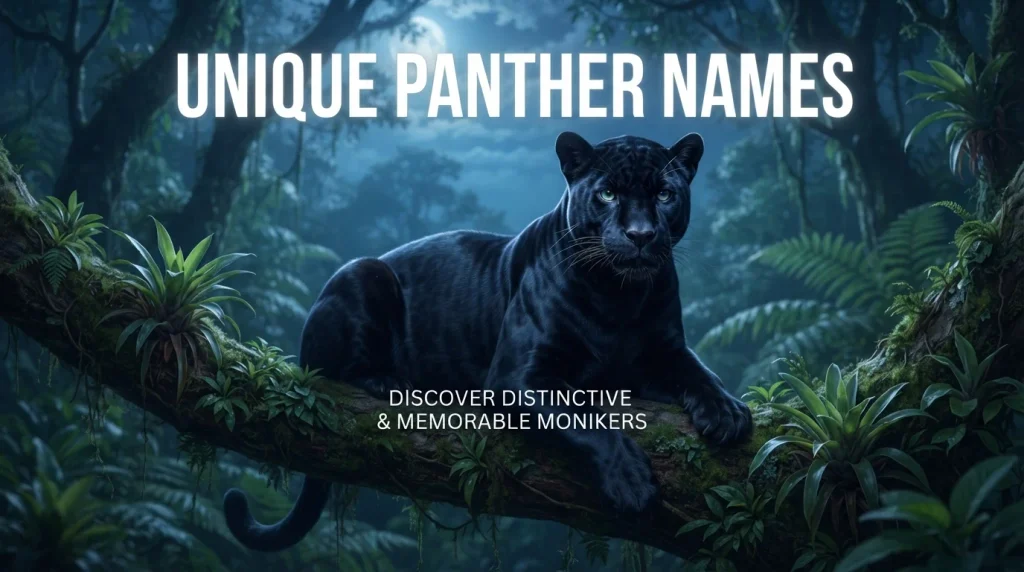 Unique Panther Names