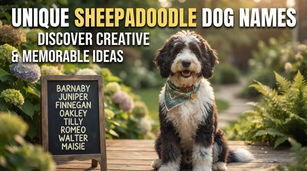 Unique Sheepadoodle Dog Names