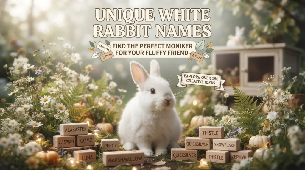Unique White Rabbit Names