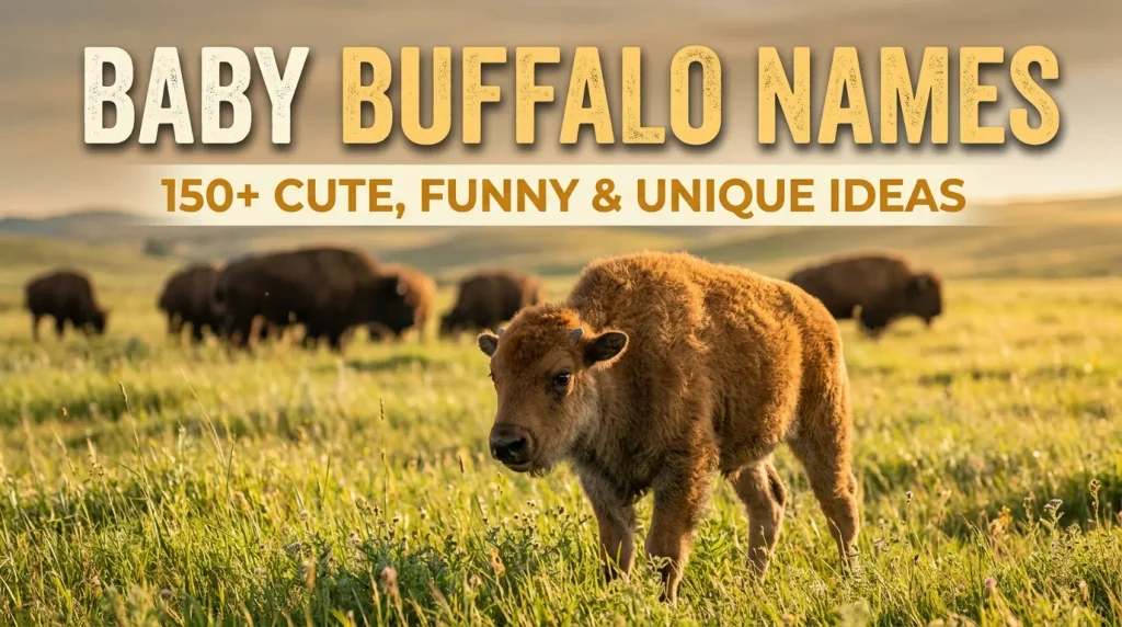 Baby Buffalo Names