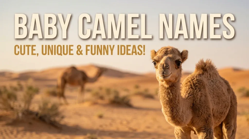 Baby Camel Names