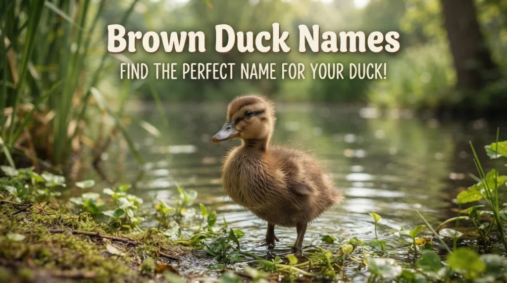 Brown Duck Names