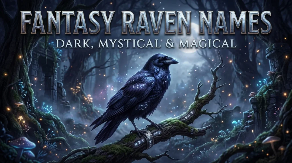 Fantasy Raven Names