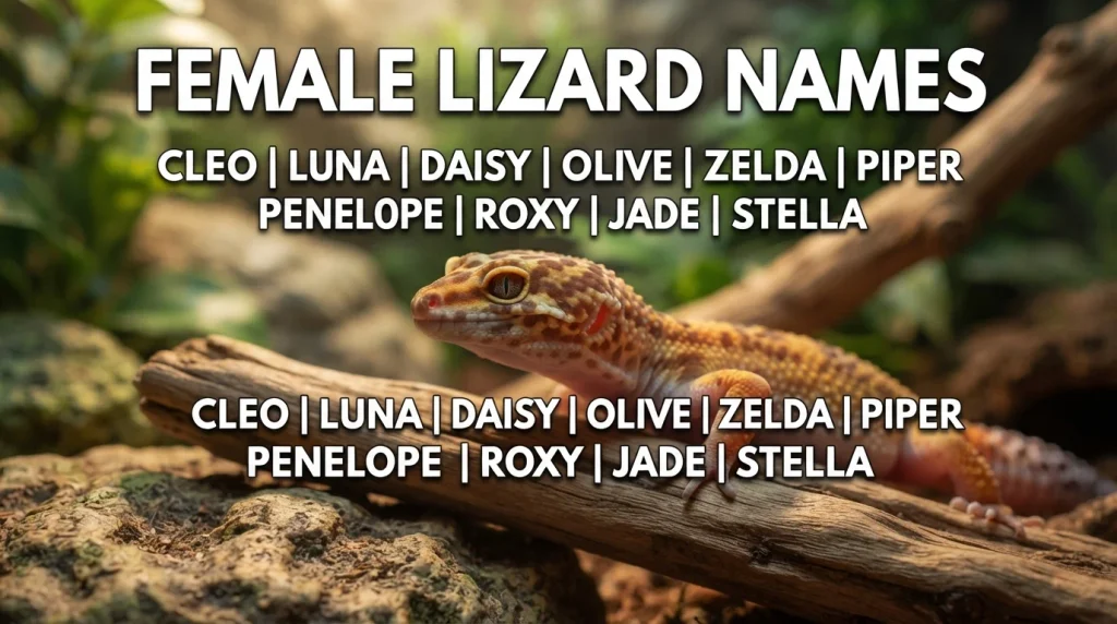 Female Lizard Names