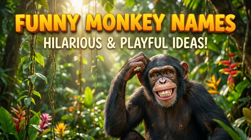 Funny Monkey Names