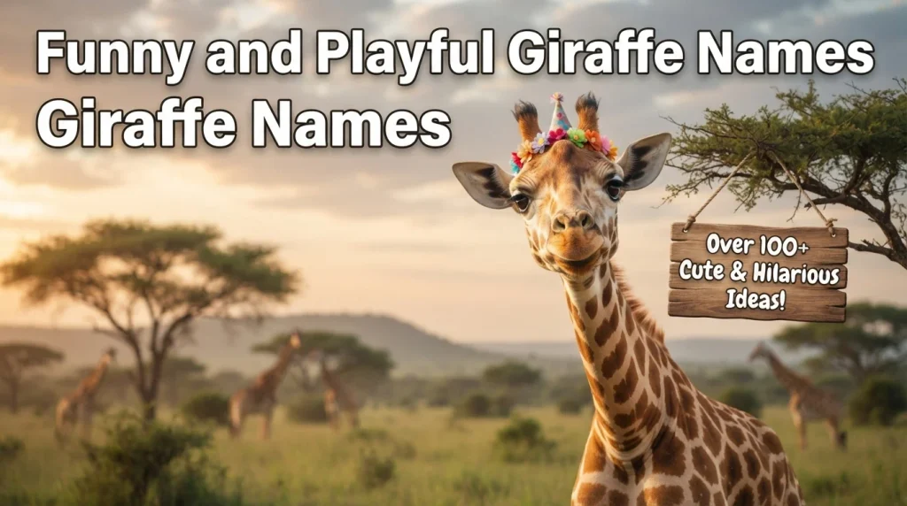 Funny and Playful Giraffe Names