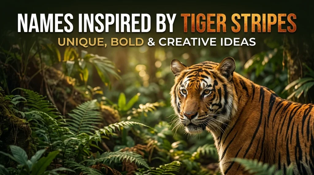 Names Inspired by Tiger Stripes