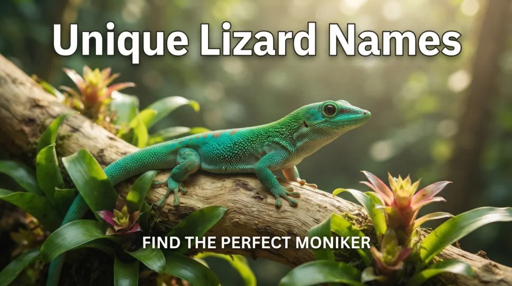 Unique Lizard Names