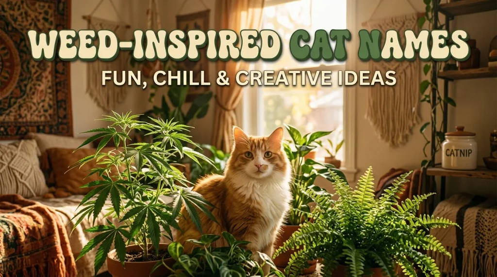 Weed-Inspired Cat Names