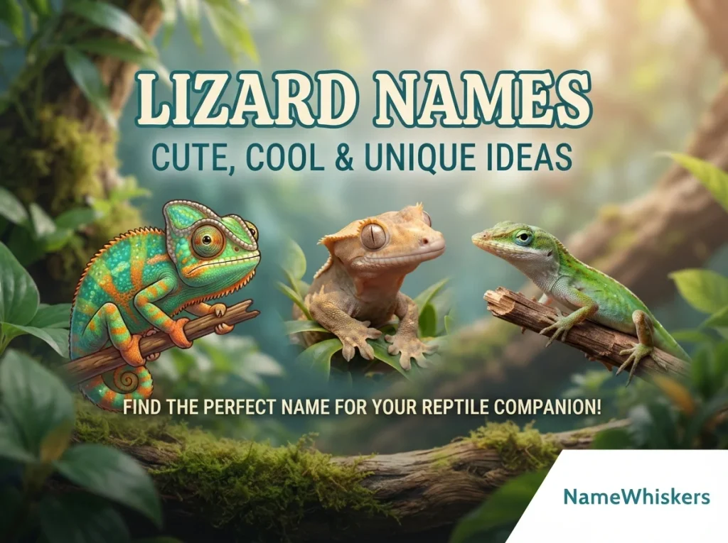 lizard names