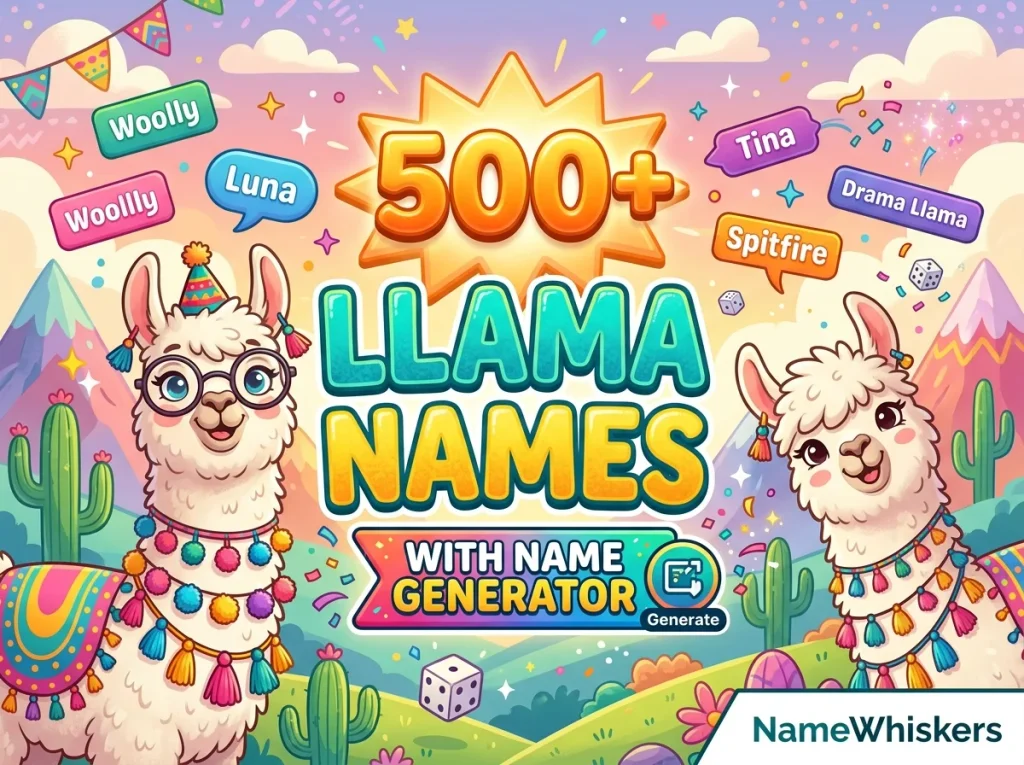 llama names