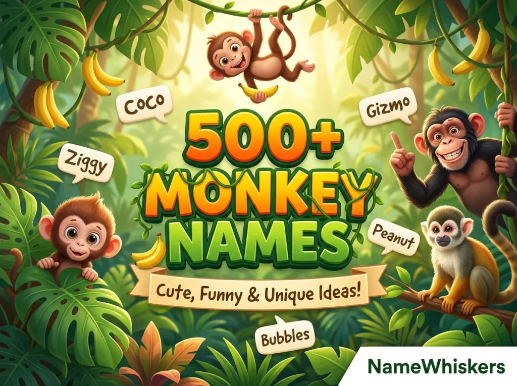 monkey names